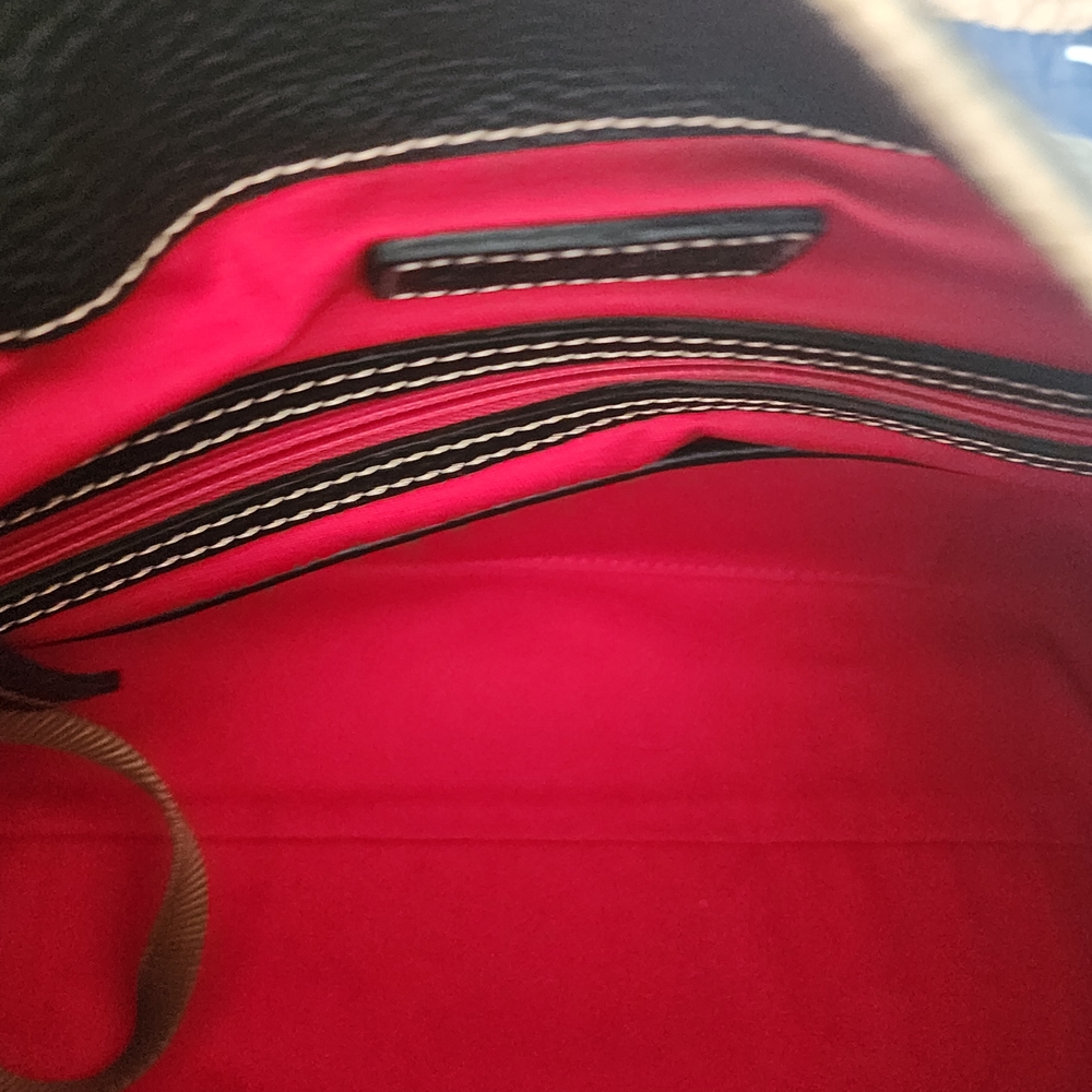 Dooney & Bourke Black Sorrento Medium Satchel Bag Like New Carried Once - Picture 9 of 10